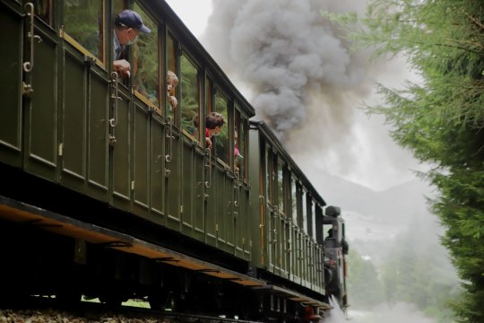 Die historischen Waggons sorgen für eine nostalgische Stimmung, © NB/Zenz