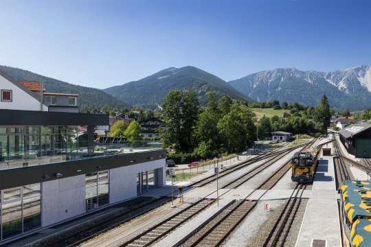 Die Reise beginnt am Bahnhof Puchberg, © NB/Zwickl