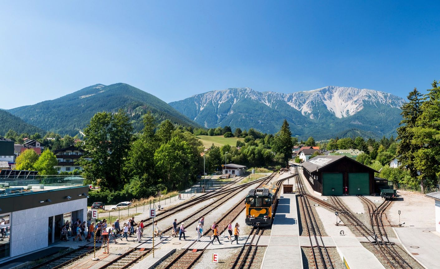 Bahnhof in Puchberg am Schneeberg