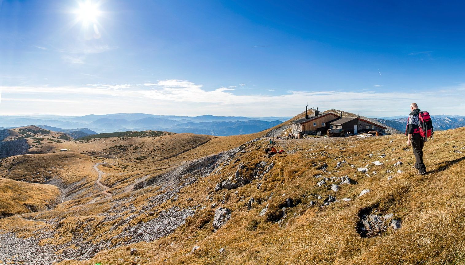 Die Fischerhütte am Schneeberg