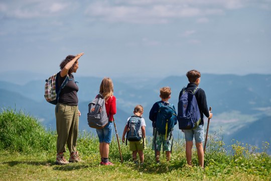 Herrliche Ausblicke genießen, © NB/Wegerbauer