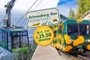 Schneeberg-Rax Kombiticket: Top of Wiener Alpen, &copy; NB/Zwickl/Rax-Seilbahn